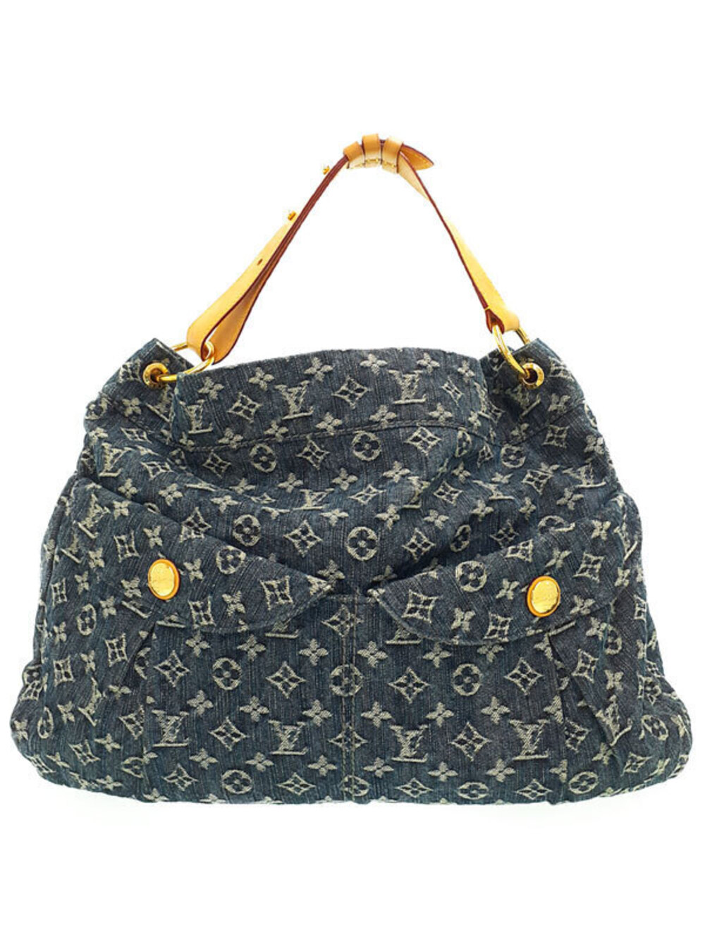 Louis Vuitton Monogram Denim Daily Hobo Bag
